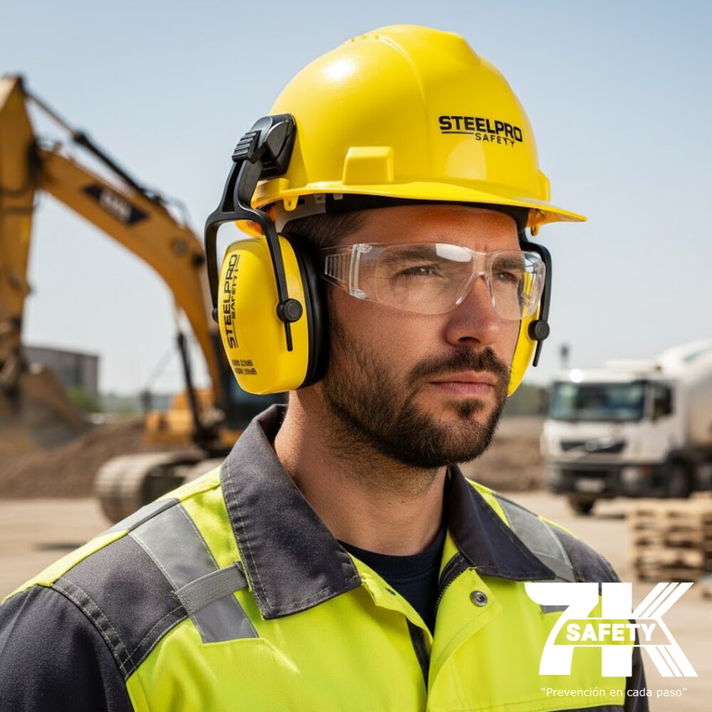 orejera cm-501 para casco steelpro 3 Orejera CM-501 para Casco Steelpro | Protección Auditiva Adaptable a Casco de Seguridad