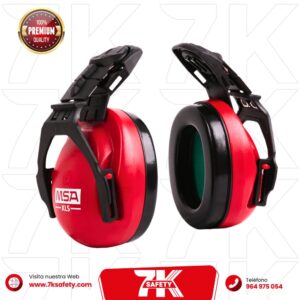 Orejera XLS Adaptable al Casco MSA | Protector Auditivo Industrial