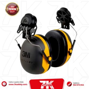 Orejeras 3M Peltor X2P3E 24 dB adaptables a casco