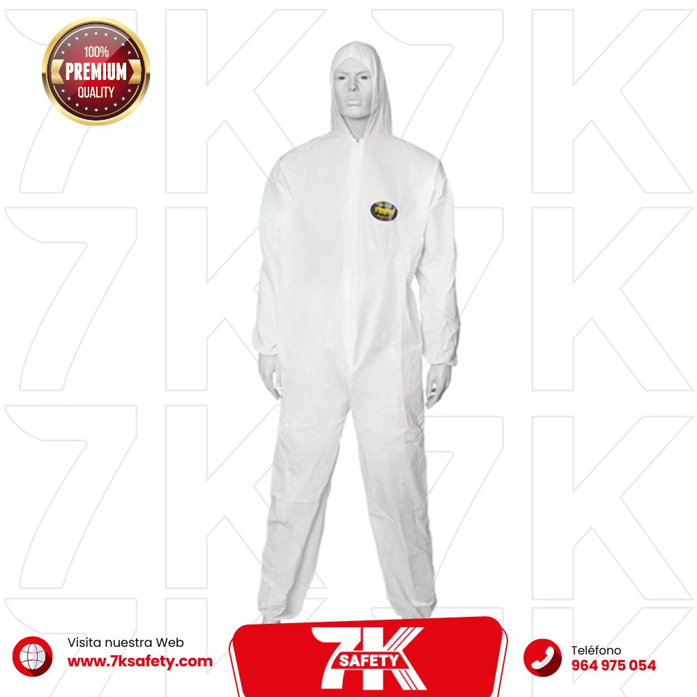 Buzo Descartable S110 Steelpro 1 Buzo Descartable S110 Steelpro | Traje de Protección Liviano
