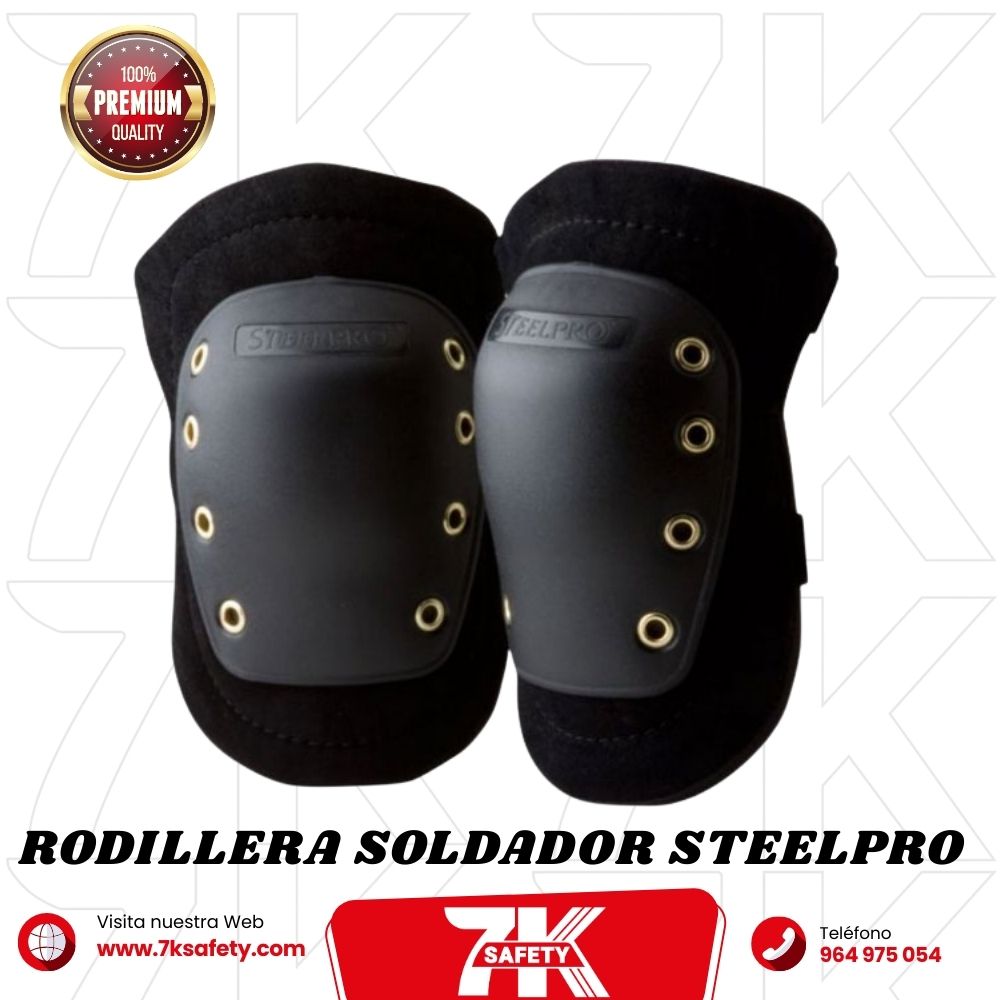 Rodillera Soldador Descarne Steelpro 1 RODILLERA SOLDADOR STEELPRO