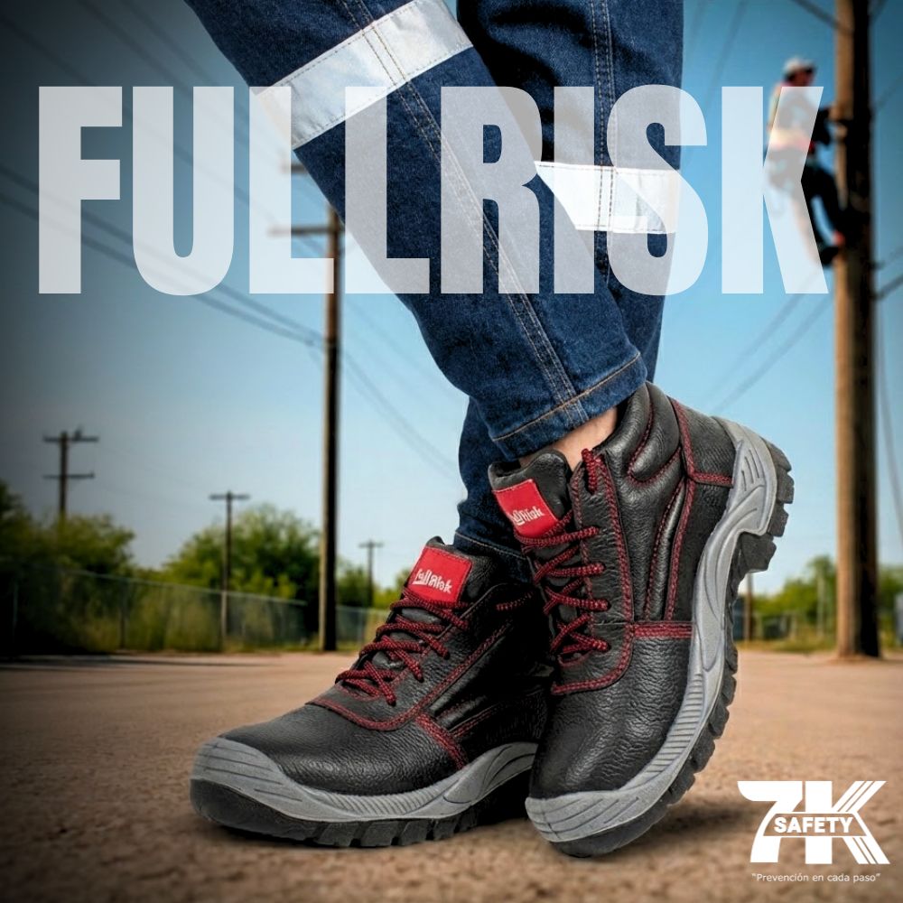 Botín FU708 PLA Full Risk 4 Botín FU708 PLA Full Risk | Bota de Seguridad S3 SRC con Puntera de Acero