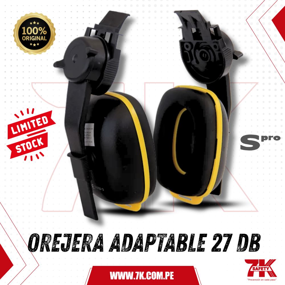 Orejera Spro Adaptable a Casco 27 Db 1 OREJERA SPRO ADAPTABLE A CASCO