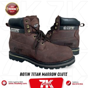 botin titan marron clute puntera acero antiperforante