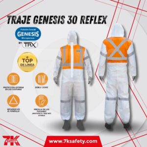 TRAJE GENESIS 30 BICOLOR – REFLEX SELLADO COSTURAS REFORZADA