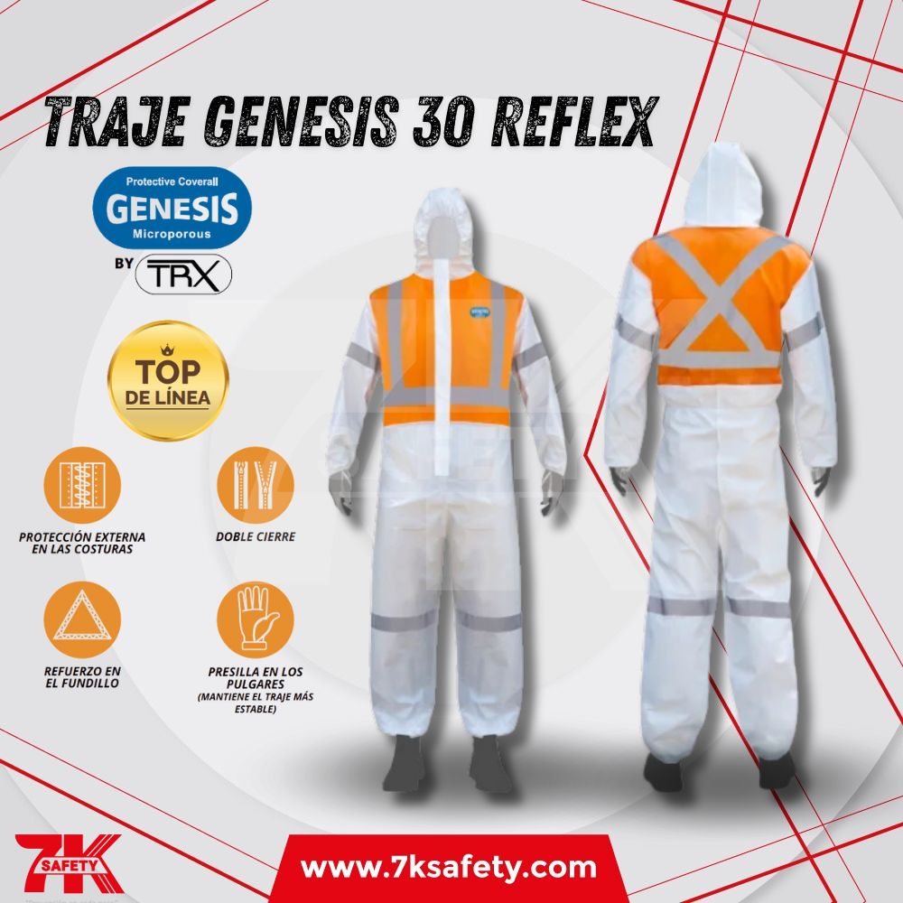 Traje Genesis 30 Bicolor – Reflex Sellado Costuras Reforzada 1 TRAJE GENESIS 30 BICOLOR – REFLEX SELLADO COSTURAS REFORZADA