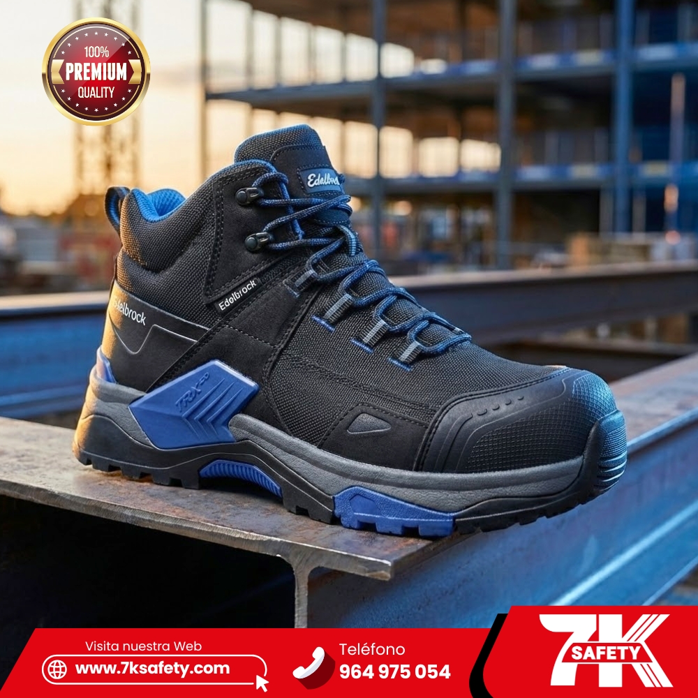 Botín Edelbrock Scotland 4 Botín Edelbrock Scotland resistente y cómodo, ideal para trabajos industriales y ambientes exigentes.
