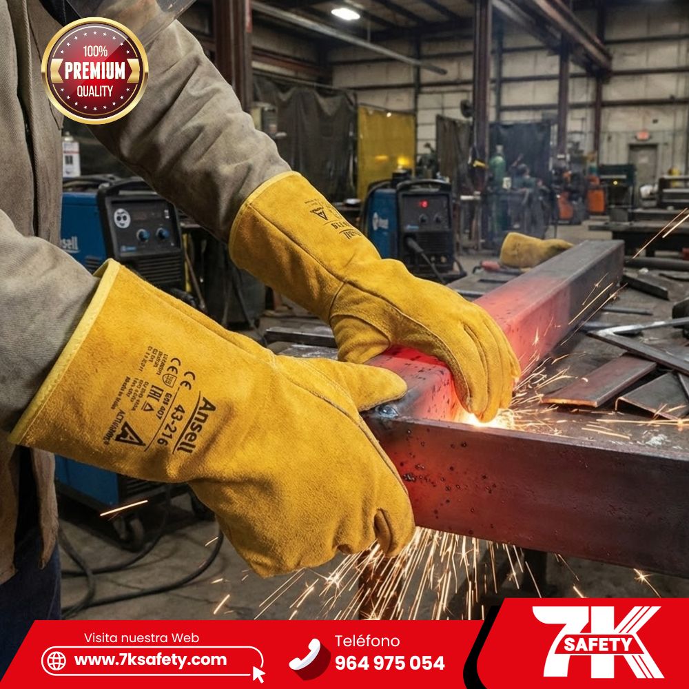 Guante ActivArmr 43-216 Ansell 2 Guante ActivArmr 43-216 Ansell | Guante de Protección Térmica e Industrial