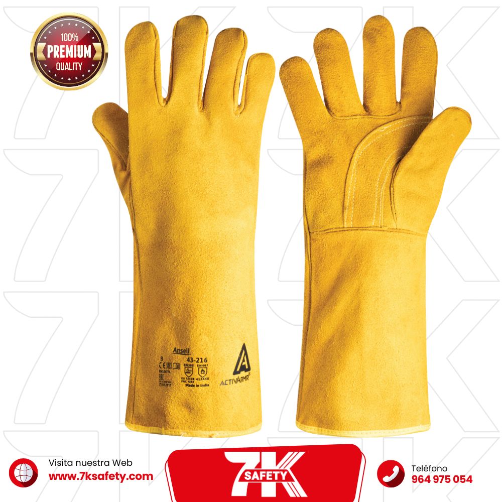 Guante ActivArmr 43-216 Ansell 1 Guante ActivArmr 43-216 Ansell | Guante de Protección Térmica e Industrial