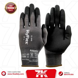 Guante HyFlex 11-840 Ansell | Guante Industrial de Precisión y Agarre