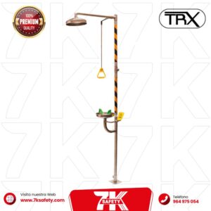 ducha de emergencia industrial acero inoxidable