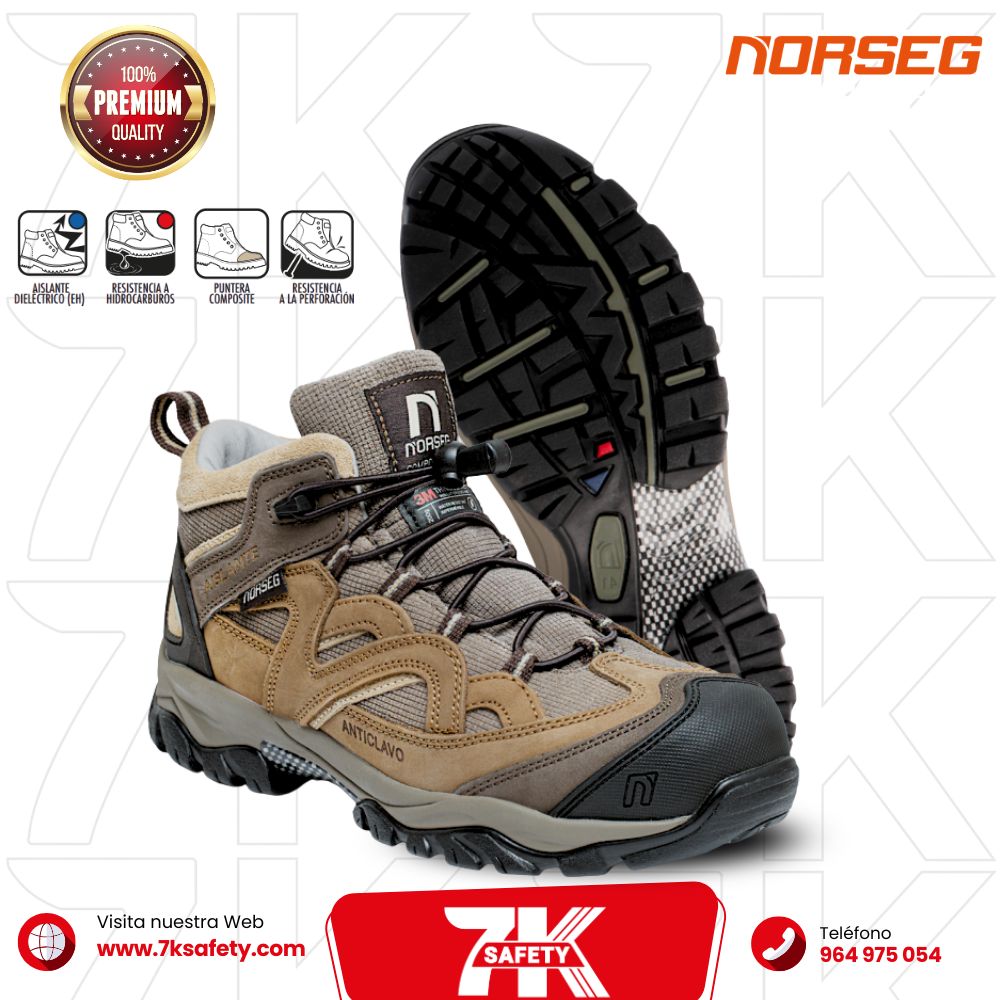Zapato de Seguridad New Vancouver Hombre Norseg 1 Zapato de Seguridad New Vancouver Hombre Norseg