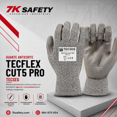 Guante Anticorte TECFLEX Cut Pro Tecseg