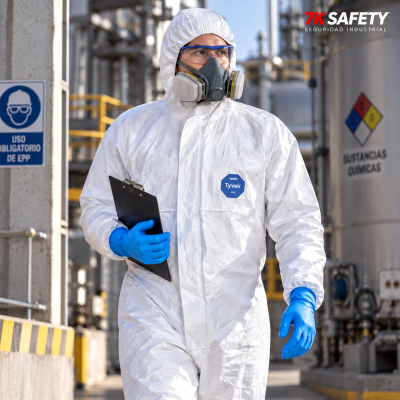 Overol DuPont Tyvek 500 de protección industrial