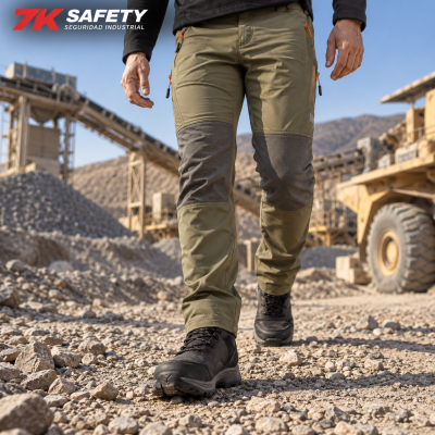 Pantalón Nahuel Hombre Hardwork Verde Oliva
